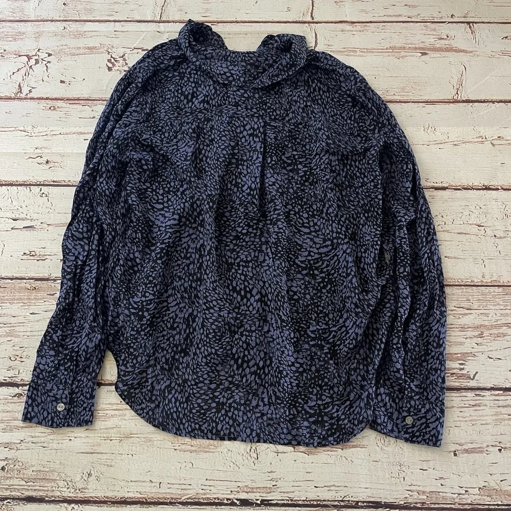 Rails Midnight Lynx Josephine Size XS Rayon Button Shirt Women's Summer‎ - Picture 9 of 9